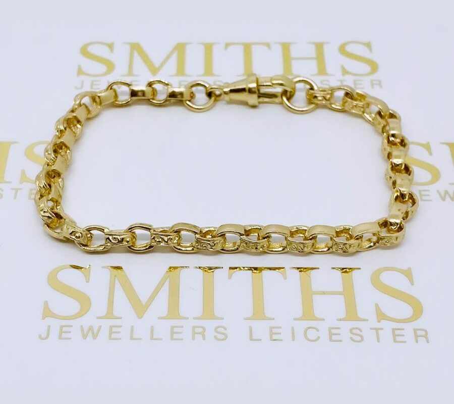 Ladies Silver Double Horse Belcher Bracelet - Smiths Jewellers