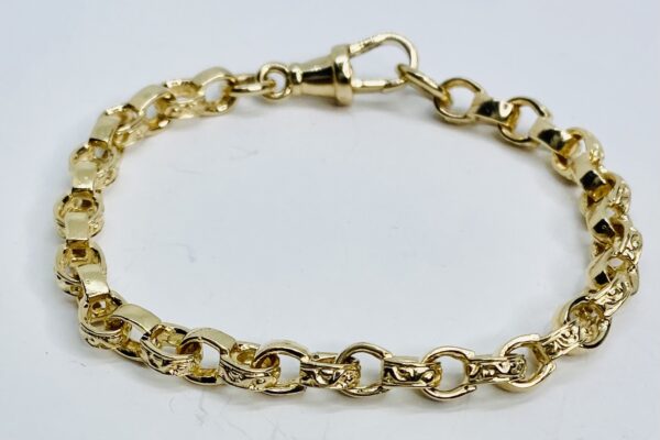 KIDS 9CT BELCHER BRACELET 9 GRAMS