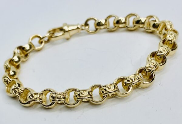 KIDS 9CT BELCHER BRACELET 12 GRAMS