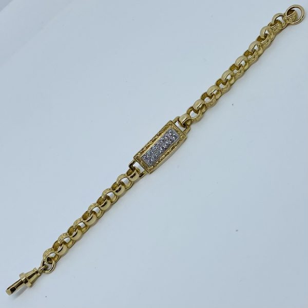 KIDS CZ ID BELCHER BRACELET - Image 4