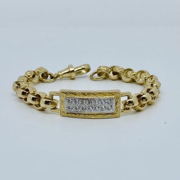 KIDS CZ ID BELCHER BRACELET - Image 2