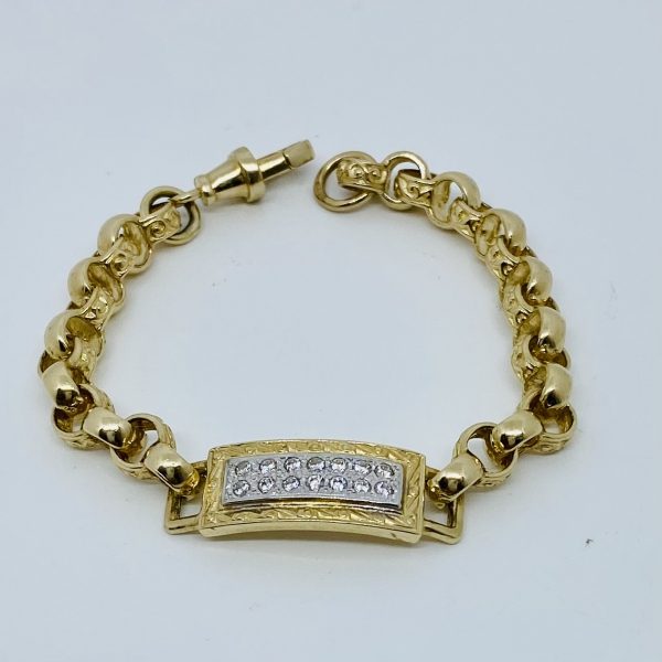 KIDS CZ ID BELCHER BRACELET - Image 3