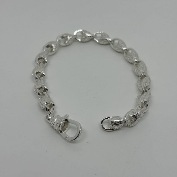 Sterling silver tulip bracelet - Image 3