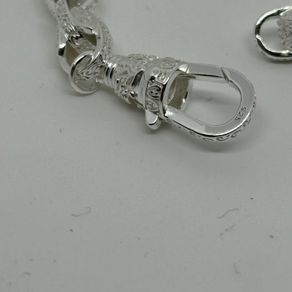Sterling silver tulip bracelet - Image 4