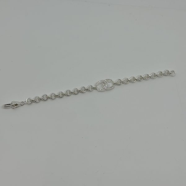 Sterling Silver Kids horse shoe belcher bracelet - Image 5